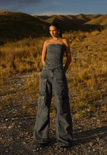 Calça Cargo Utility Dirty Wash