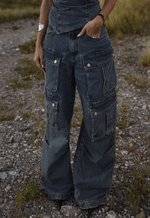 Calça Cargo Utility Dirty Wash