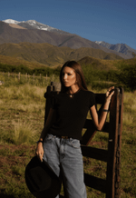 Blusa Slim Preto