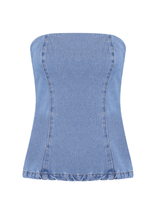 Top Alongado Contour Claro