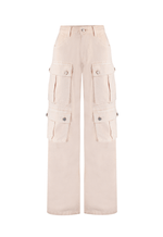 Calça Cargo Utility Rosa Celeste