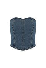 Top Recortes Overlap Dirty Wash Escuro