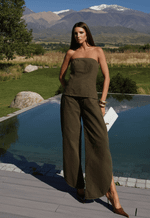 Top Alongado Contour Verde Coco