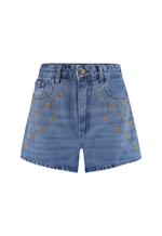 Short Baggy Floral Line Médio