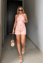 Blusa Malha Easy Rosê