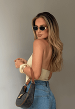 Blusa Malha Easy Beige