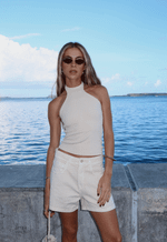 Blusa Malha Easy Aveia