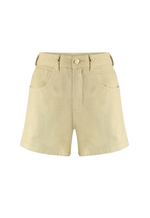 Short Mom Desert Beige