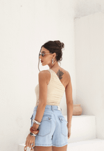 Blusa Gaia Caqui Fog