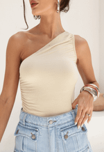 Blusa Gaia Caqui Fog
