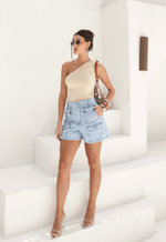 Blusa Gaia Caqui Fog