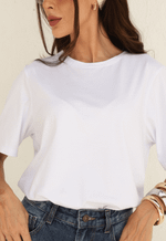 T-shirt Natural Branca