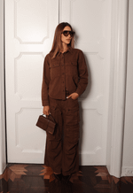 Calça Cargo Utility Cacao