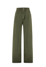 Calça Extra Wide Leg Palaise Edition Verde Coco