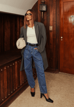 Calça Baggy Saint Germain Médio Nebulizado