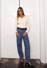 Calça Baggy Saint Germain Médio Nebulizado