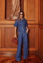 Calça New Baggy Nervure Line Escuro
