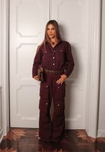 Camisa Sierra Dark Berry