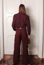 Camisa Sierra Dark Berry