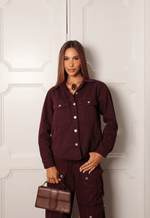 Camisa Sierra Dark Berry