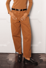 Calça Baggy Saint Germain Caramelo