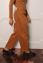Calça Baggy Saint Germain Caramelo