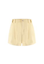 Short Cós Elástico Azzurra Amarelo