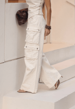 Calça Cargo Utility Aveia