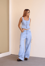 Calça New Baggy Claro Vintage