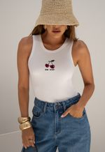 Regata Cherry On Top Branco