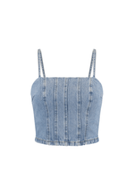 Top Corset Gaia Claro Marmorizado