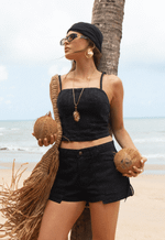 Top Corset Gaia Preto