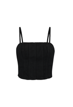 Top Corset Gaia Preto