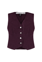 Top Recortes Cloud Dark Berry