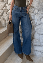 Calça New Baggy Dirty Wash Escuro