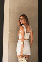 Saia Cargo Utility Off White