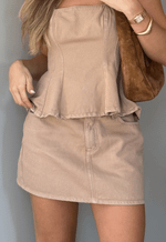 Saia Curta Brise Iced Coffee