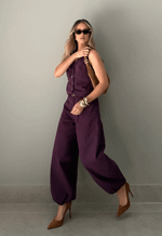 Calça Aladim Cloud Dark Berry