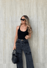 Calça Cargo Oasis Black