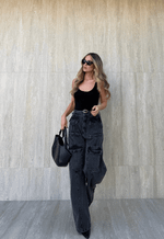 Calça Cargo Oasis Black