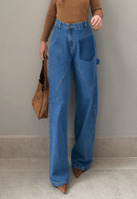 Calça Baggy Twisted Médio