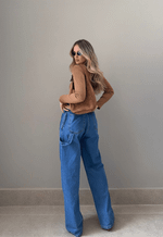 Calça Baggy Twisted Médio