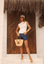 Blusa Malha Ocean Off White