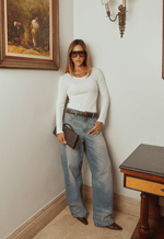 Blusa Canelada Atelier Duo Off White