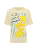 T-shirt Citrus Stripes Amarelo