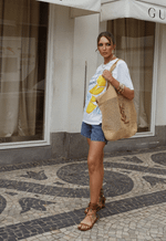 Short Mom Essentials Destroyer Escuro