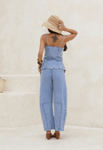 Calça Cargo Essential Ivory Claro