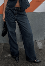 Calça Baggy Bastille Dark Stone Wash