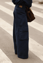 Calça Cargo Atelier Deep Blue