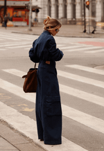Calça Cargo Atelier Deep Blue